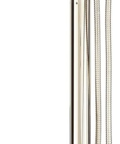 Pfister LG61-MFD Modern Single-hole Free-standing Tub Filler with Hand Shower 1.8 gpm Polished Nickel