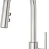 Pfister Canton Kitchen Faucet with Pull Down Sprayer, Single Handle, High Arc, Rustic Bronze Finish, F5297CNU 3