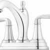 Price Pfister – Price Pfister F-048-HLKK Halifax High Arc Spout 2 Handle Brushed Nickel Lavatory Faucet 4