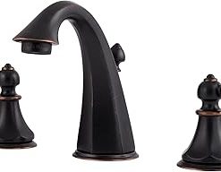 Pfister Catalina 2-Handle 8" Widespread Bathroom Faucet, Tuscan Bronze