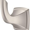 Pfister Vaneri Towel Hook, Bathroom Towel & Robe Hook, Wall-Mounted, Screw-in, Polished Chrome Finish, BRHVRI0C 3