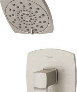 Pfister Deckard Bathroom Shower Faucet Brushed Nickel (Valve Not Included) LG897DAK