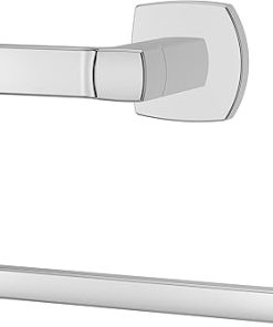 Pfister Deckard Towel Ring, Hand Towel Holder for Bathroom, Wall-Mounted, Screw-In, Polished Chrome Finish, BRBDA1C