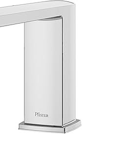 Pfister Deckard Roman Tub Faucet Trim, 2-Handle, 3-Hole, Valve Sold Separately, Polished Chrome Finish, RT65DAC