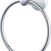 Pfister Visalia Towel Ring, Hand Towel Holder for Bathroom, Wall-Mounted, Screw-In, Polished Chrome Finish, BRBVSL0C 4