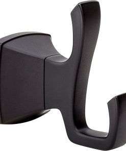Pfister Venturi Towel Hook, Bathroom Towel Hook, Wall-Mounted, Screw-In, Matte Black Finish, BRHVNC0B 2