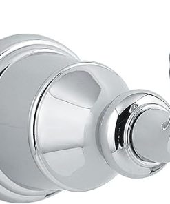 Pfister Avalon Towel Hook, Bathroom Towel Hook, Wall-Mounted, Screw-In, Polished Chrome Finish, BRHCB0C