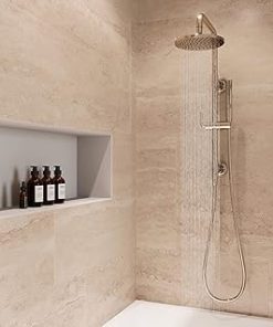 Pfister LG16-TNTBG showerheads, Brushed Gold 2