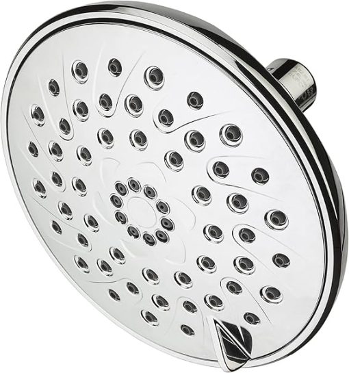 Pfister Arterra Shower Head, Shower Arm Not Included, 3-Function, 1.75 GPM, Polished Nickel Finish, LG15DE1C