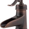 Pfister Bruxie Bathroom Sink Faucet, 4-Inch Centerset, 2-Handle, 3-Hole, Brushed Gold Finish, LF048BIEBG 4
