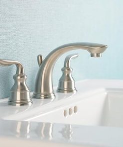 Pfister LF049CB0K Avalon 2-Handle 8 Inch Widespread Bathroom Faucet in Brushed Nickel, Water-Efficient Model 2