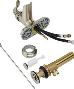 Pfister GT42YP0K Ashfield Single Control 4″ Centerset Bathroom Faucet in Brushed Nickel 2