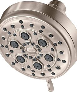 Pfister 015-WS2-VIKK Vie Multi-Function Showerhead with Full Coverage, Brushed Nickel, 4 in.