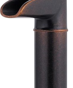 Pfister LF040YP0U Ashfield Single Control Vessel Bathroom Faucet in Rustic Bronze, Water-Efficient Model