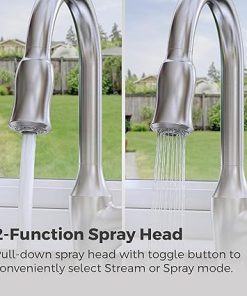 Pfister F-529-7TGS Tegley 1-Handle Pull-Down Kitchen Faucet with Soap Dispenser in Stainless Steel 2