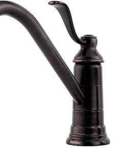 Pfister LG344PY0 Portland 1-Handle Kitchen Faucet with Side Spray, Tuscan Bronze, 1.8 gpm