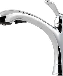Pfister LF-534-7CMC Clairmont 1-Handle Pull-Out Kitchen Faucet in Polished Chrome, 1.8gpm