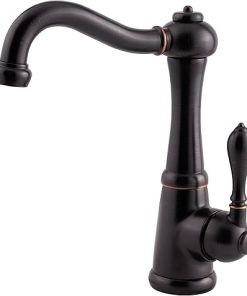 Pfister GT72M1YY Marielle 1-Handle Bar/Prep Kitchen Faucet, Tuscan Bronze