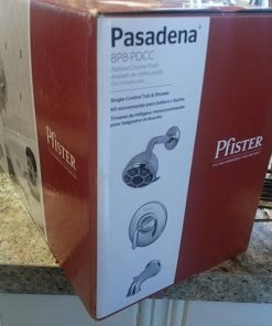 Pfister Price 8P8-PDCC Pasadena 1 Handle Tub & Shower Faucet, Polished Chrome