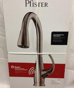 Selia Touch-Free Pull-Down Kitchen Faucet With React F-529-ESLS