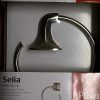 Pfister Selia Brushed Nickel Wall-Mount Towel Ring